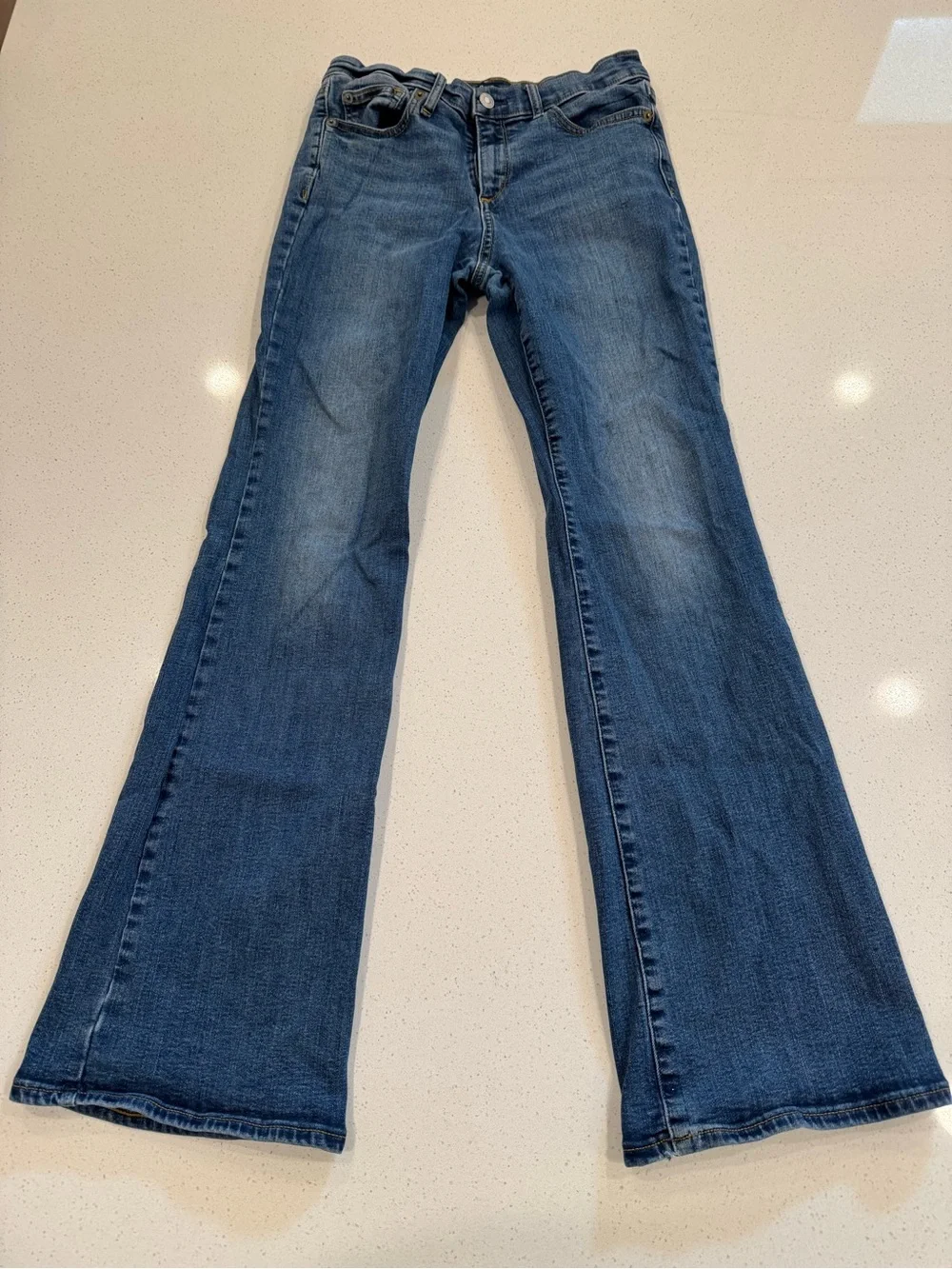 Gap 1969 Perfect Bootcut Jeans Medium Wash Women’s Size 6 / 28S The Gap Denim.